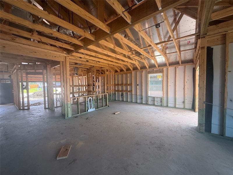 In-progress construction of a new home in Lexington Heights, Willis, TX (Image 12).