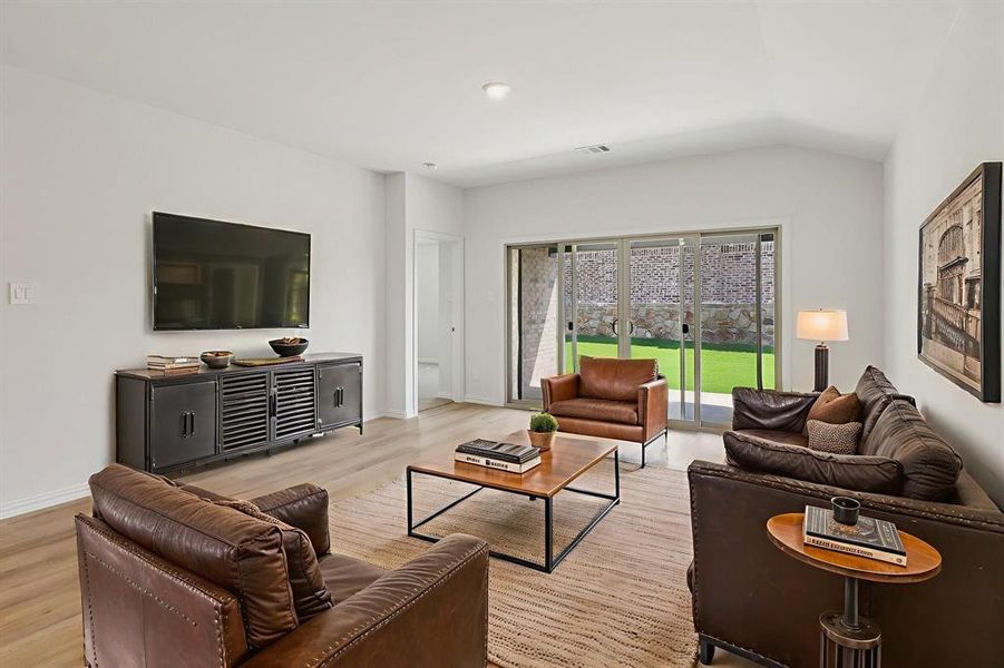 Photo is not of the actual home, but is an inspirational photo of builder’s model home and may depict options, furnishings, and/or decorator features that are not included.