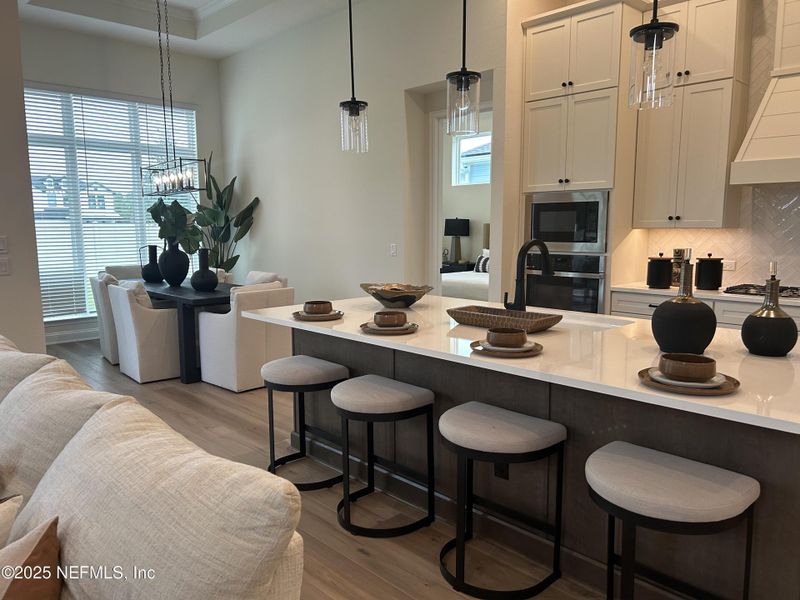 Furnished interior view inside a new home in Seabrook Village II, Ponte Vedra (Image 5).