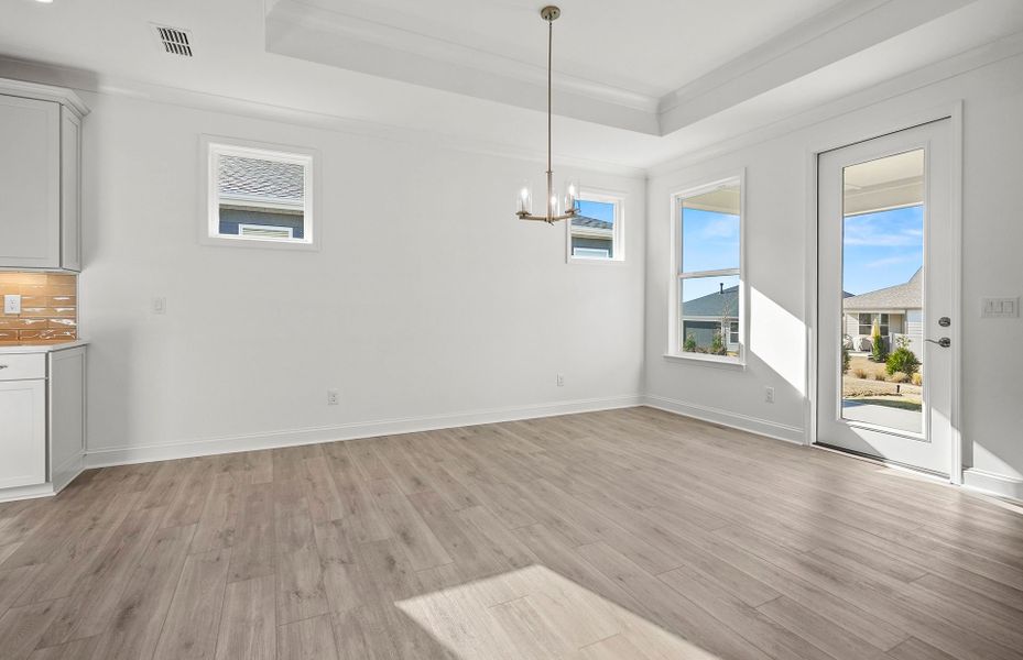 Spacious, unfurnished interior of a new home in Carolina Riverside, Belmont (Image 31).