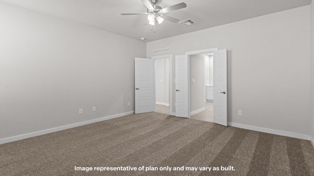 Spacious, unfurnished interior of a new home in Homestead at Parks Bell Ranch, Odessa (Image 16).