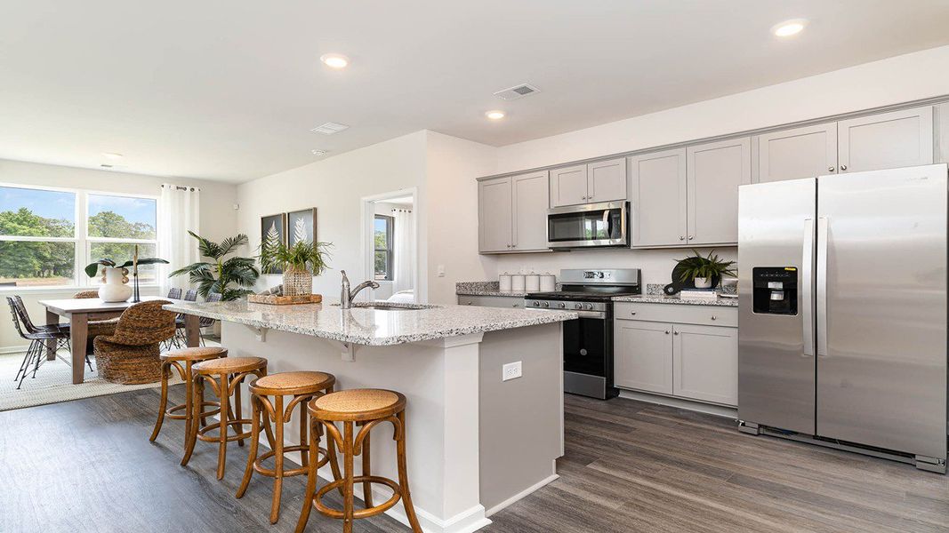 Representative furnished interior of a home built from the Aria by D.R. Horton in Pinewood Estates, Conway (Image 4).