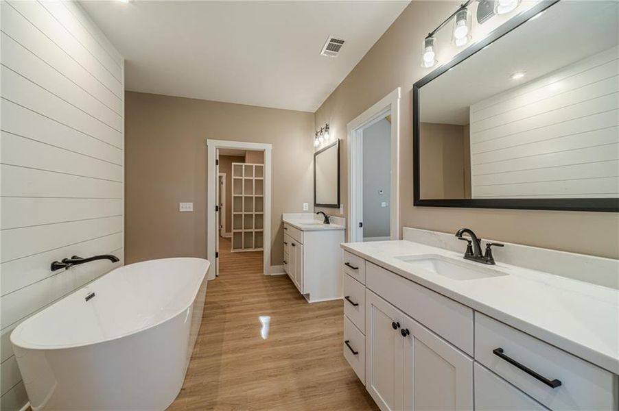 Furnished interior view inside a new home in , Monroe (Image 14).