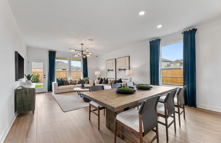 Dining Space Overlooking the Gathering Room