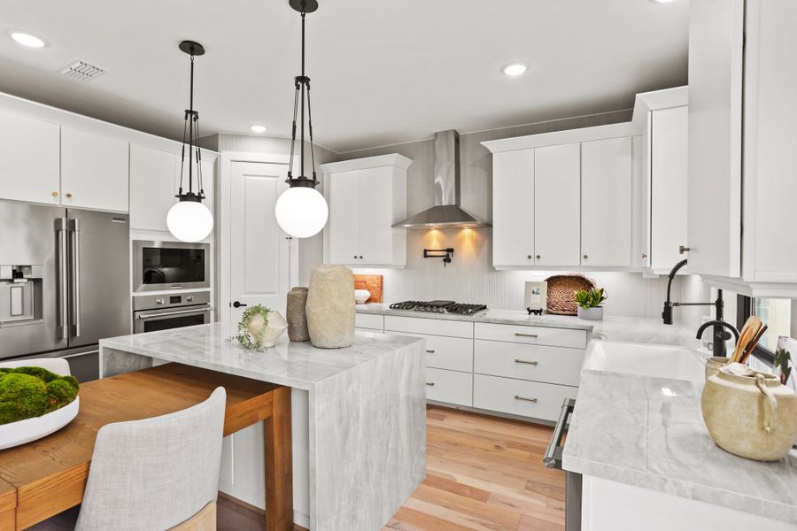 Furnished interior view inside a new home in Jubilee 45', 50', 70', Hockley (Image 6).