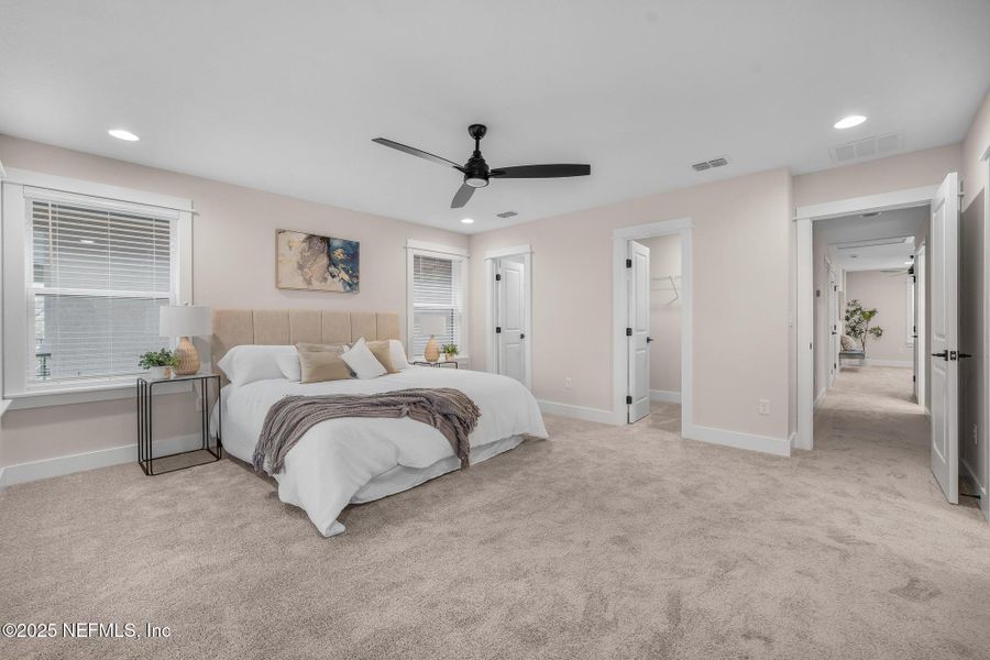 Furnished interior view inside a new home in , Jacksonville (Image 8).