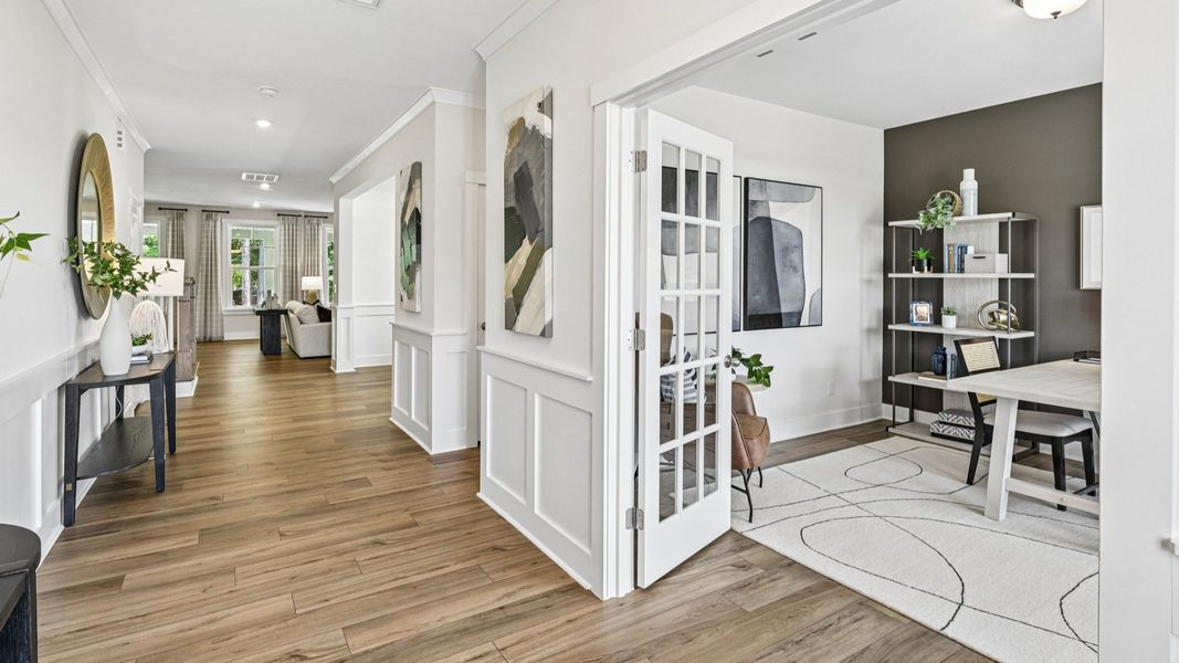 The Jordan Plan by DRB Homes in Lakeside Glen York SC - Foyer