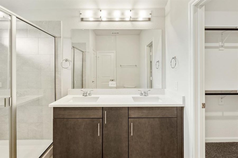 Furnished interior view inside a new home in Georgetown at Kings Fort 50s, Kaufman (Image 12). Furnished interior view inside a new home in Georgetown at Kings Fort 50s, Kaufman (Image 12).