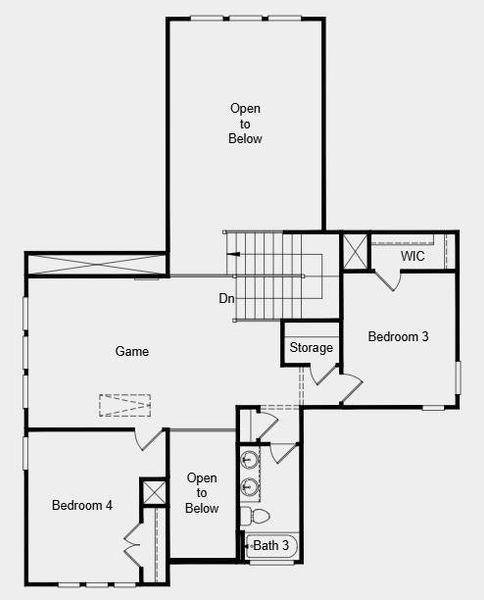 Additional Highlights Include: Spa shower at primary bath, vinyl sliding door unit at great room, exterior gas line, standard railings in place of half walls, upgraded front door, flooring extension to primary bedroom and closet, and pendant lights over kitchen island. Additional Highlights Include: Spa shower at primary bath, vinyl sliding door unit at great room, exterior gas line, standard railings in place of half walls, upgraded front door, flooring extension to primary bedroom and closet, and pendant lights over kitchen island.