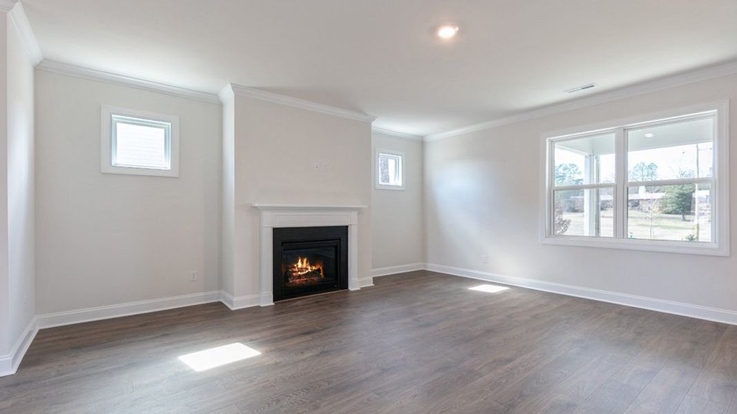 Spacious, unfurnished interior of a new home in The Manors at Winston Pointe, Clayton (Image 14).
