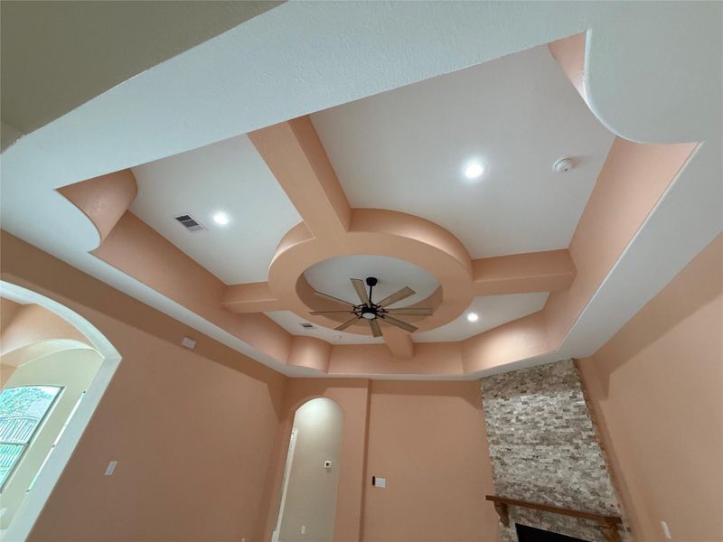 ceilings like this through the house