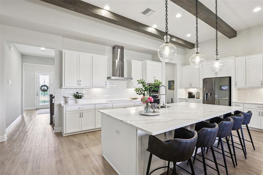 Furnished interior view inside a new home in , San Antonio (Image 18).