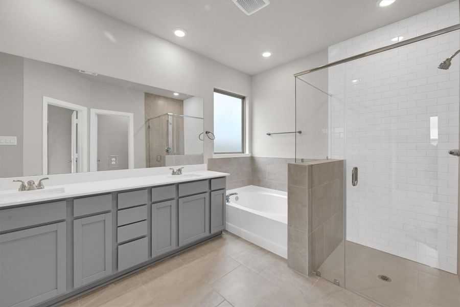 Furnished interior view inside a new home in La Segarra 40', Brookshire (Image 6).