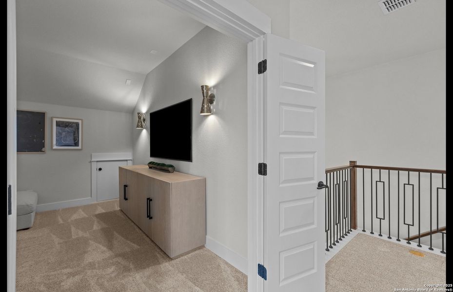 Furnished interior view inside a new home in Bison Ridge, San Antonio (Image 10).