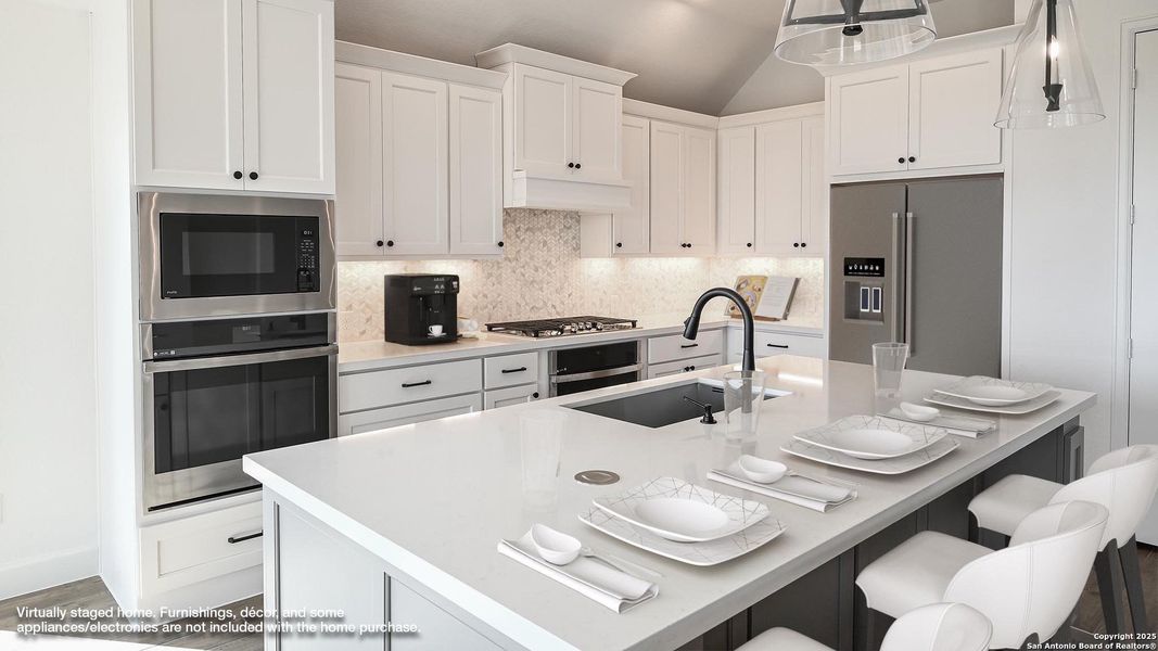 Furnished interior view inside a new home in Cibolo Valley Heights 65', Cibolo (Image 7). Furnished interior view inside a new home in Cibolo Valley Heights 65', Cibolo (Image 7).