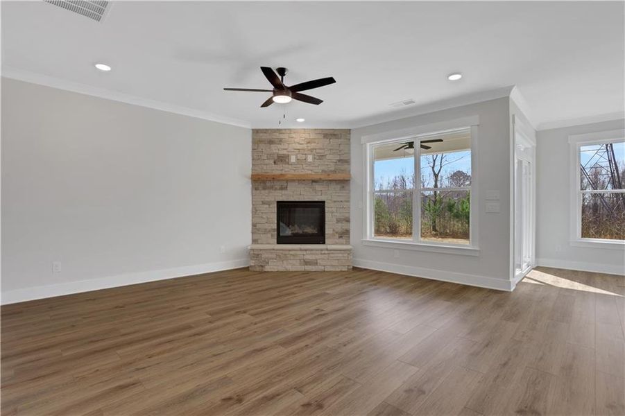 Spacious, unfurnished interior of a new home in Marble Tree, Ball Ground (Image 32).