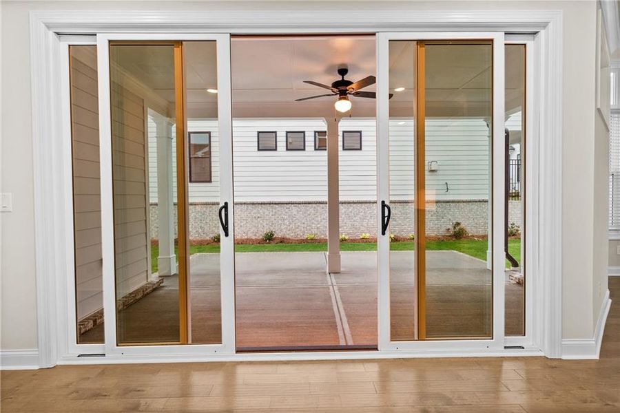 Spacious, unfurnished interior of a new home in Promenade at Sawnee Village, Cumming (Image 16).