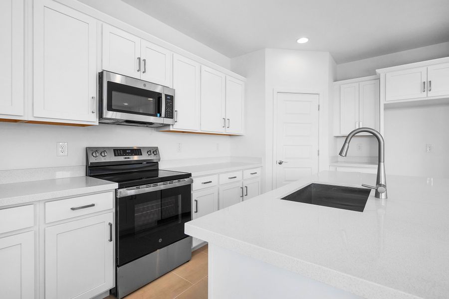 Furnished interior view inside a new home in Artisan at Asante Vista Collection, Surprise (Image 18).
