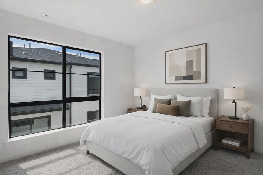 Furnished interior view inside a new home in The Hub at Virginia Village, Denver (Image 9).