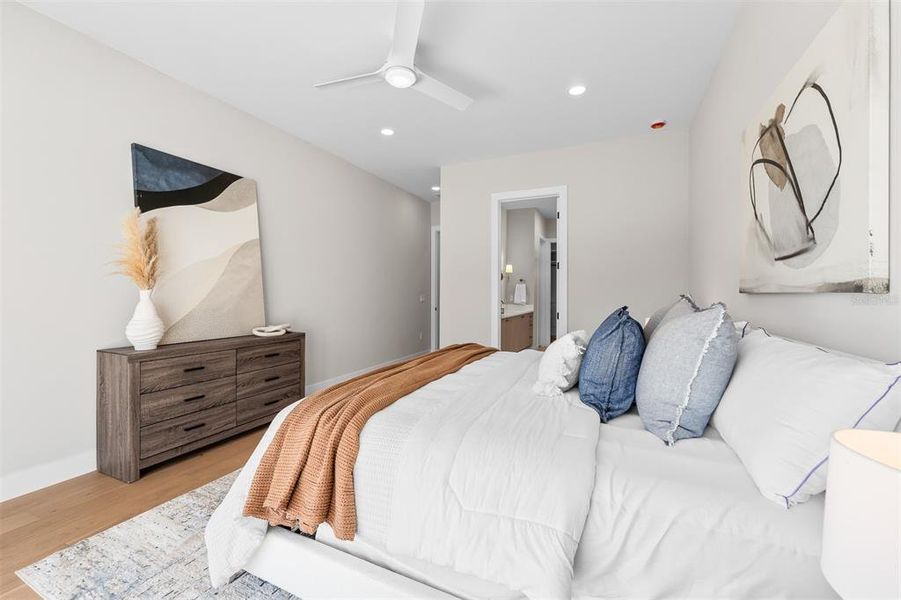 Furnished interior view inside a new home in College Park, Orlando (Image 44).