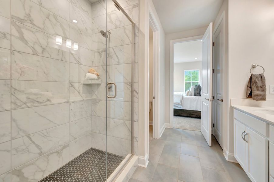 Furnished interior view inside a new home in Old Town Village, Waxhaw (Image 36).