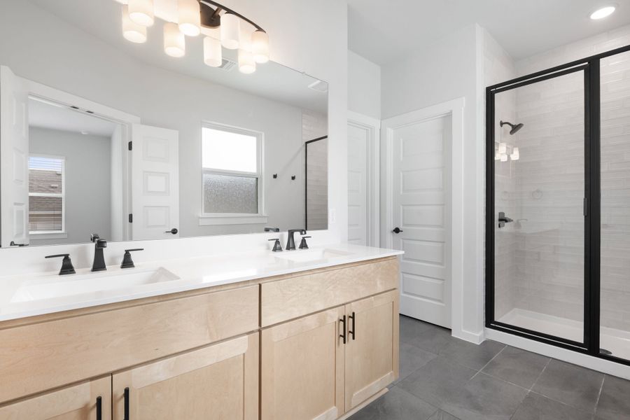Furnished interior view inside a new home in Park Central, Georgetown (Image 17).