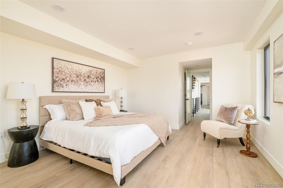 Furnished interior view inside a new home in , Denver (Image 13).