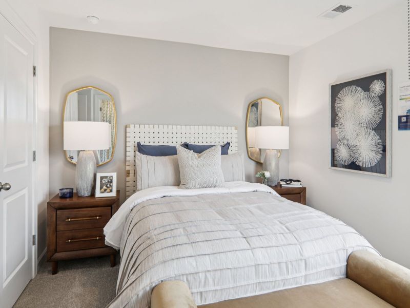 Furnished interior view inside a new home in Meadows at Wilson Farms - The Summit Series, Fort Mill (Image 17).
