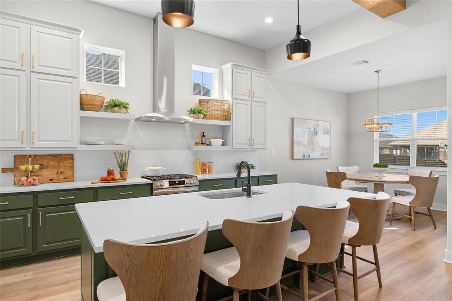 Furnished interior view inside a new home in , Bryan (Image 9).