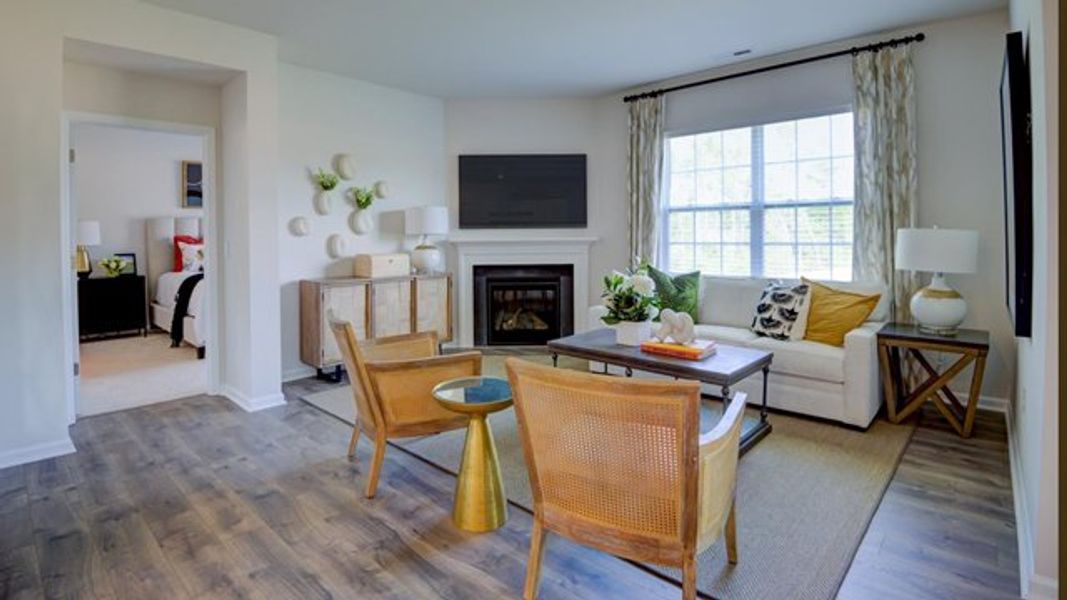Representative furnished interior of a home built from the Cali by D.R. Horton in Bryson Park, Lexington (Image 14).