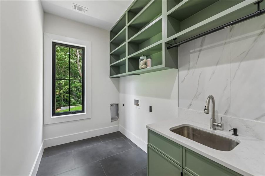 Furnished interior view inside a new home in , Hoschton (Image 20).