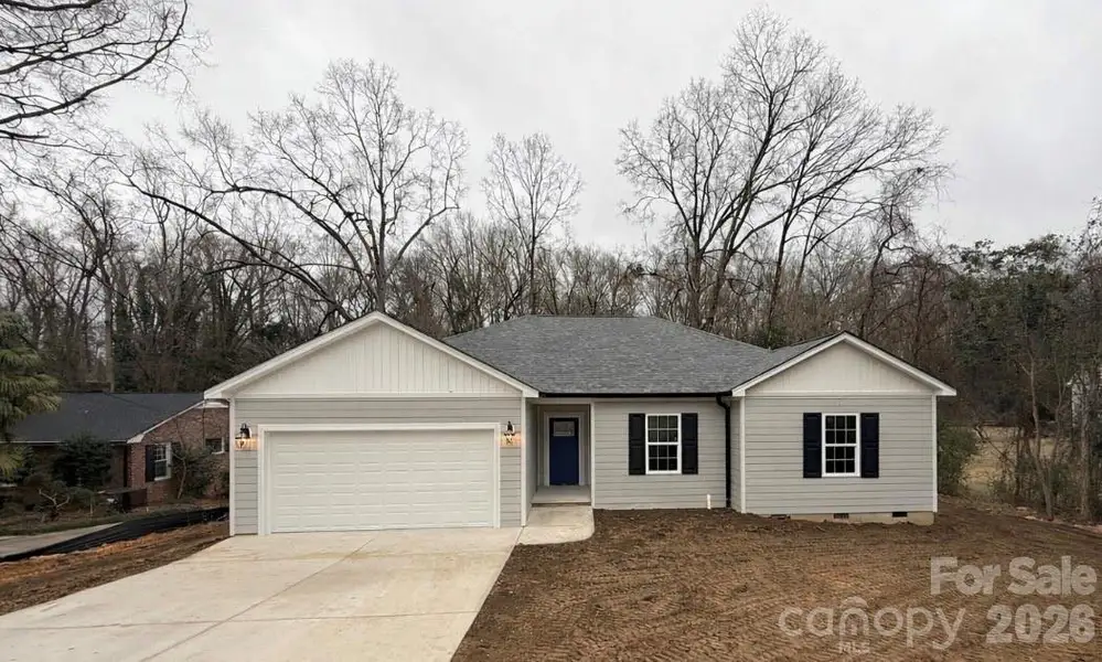 Front exterior of a new home in , Rock Hill, SC, highlighting curb appeal (Image 1). Front exterior of a new home in , Rock Hill, SC, highlighting curb appeal (Image 1).