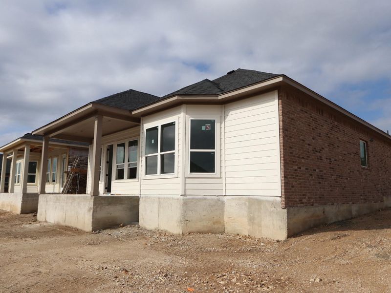 In-progress construction of a new home in Heritage, Dripping Springs, TX (Image 4).