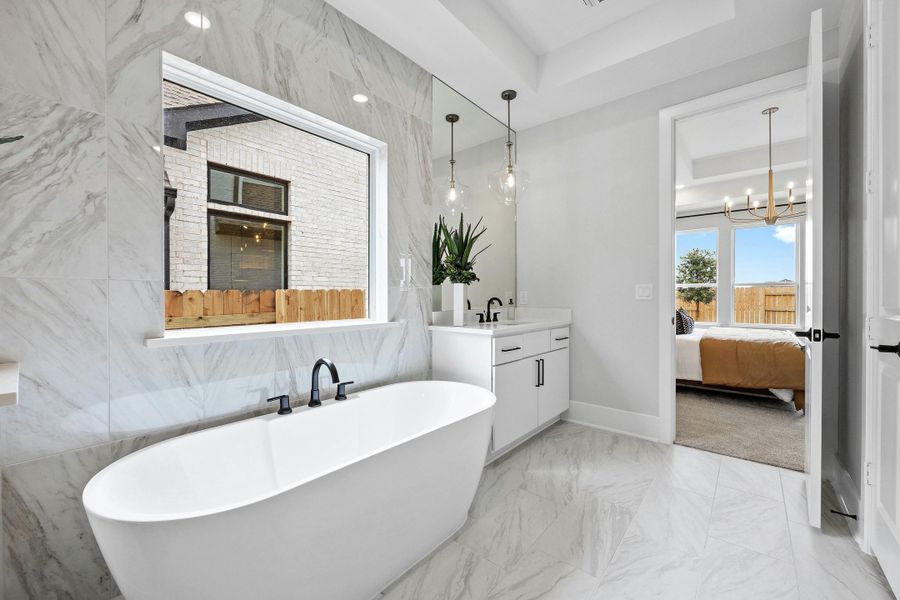 Furnished interior view inside a new home in Candela, Richmond (Image 22).