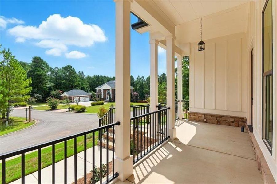 Exterior details and patio area of a home in , Rome (Image 3). Exterior details and patio area of a home in , Rome (Image 3).