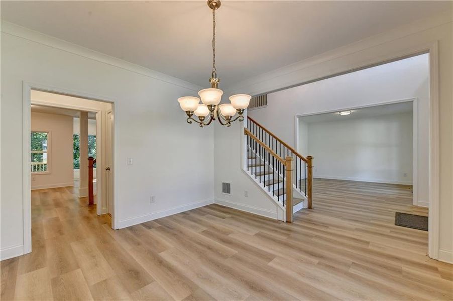 Spacious, unfurnished interior of a new home in , Gainesville (Image 36).