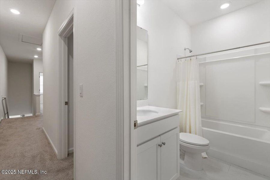 Furnished interior view inside a new home in Brandon Lakes at Silver Landing, St. Augustine (Image 17). Furnished interior view inside a new home in Brandon Lakes at Silver Landing, St. Augustine (Image 17).