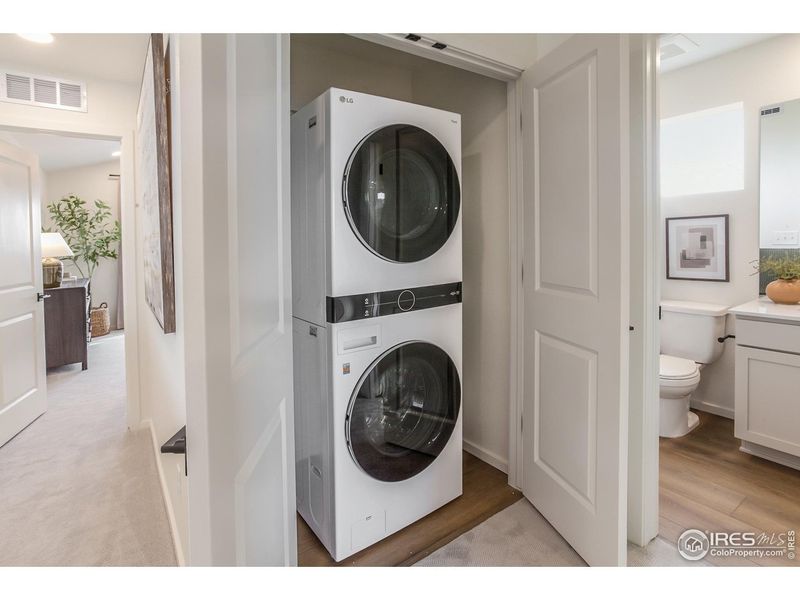 Furnished interior view inside a new home in , Fort Collins (Image 9).