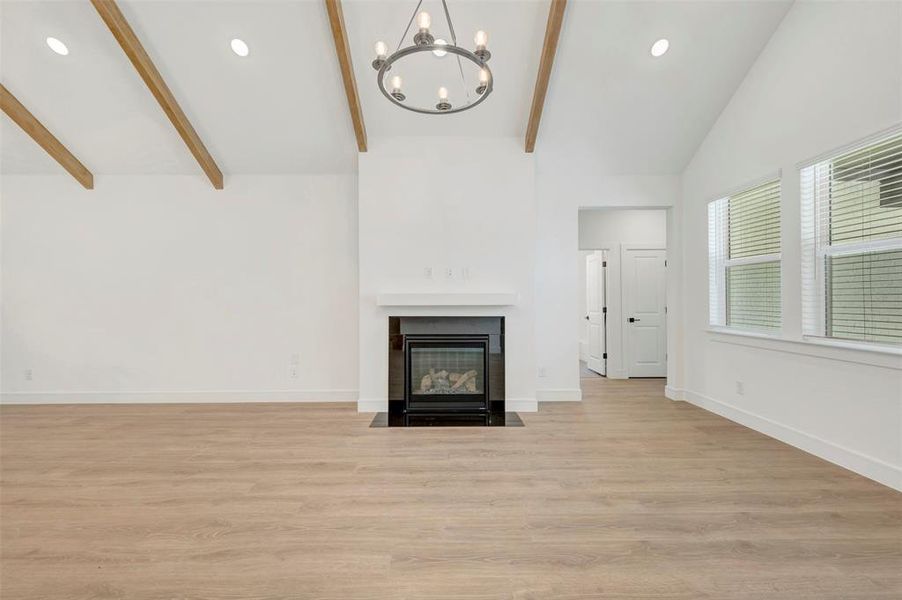 Spacious, unfurnished interior of a new home in Timberbrook, Justin (Image 18).