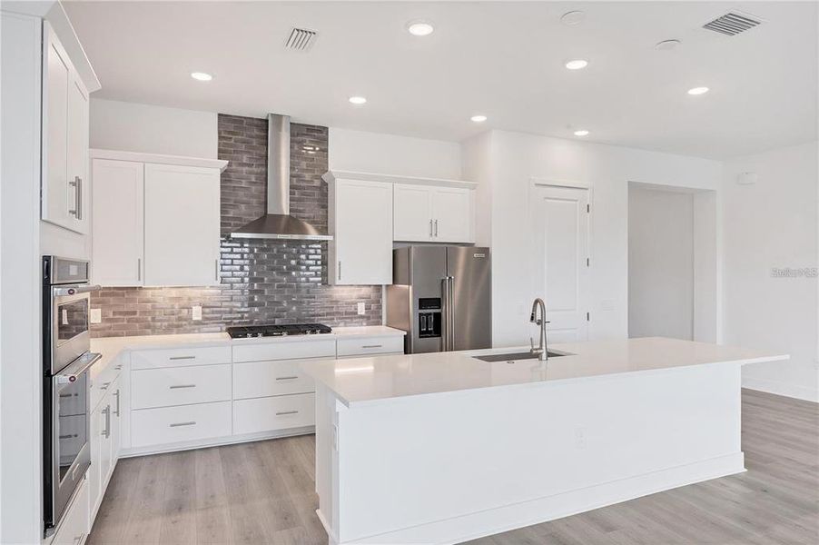 Furnished interior view inside a new home in Gracewater at Sarasota, Sarasota (Image 10).