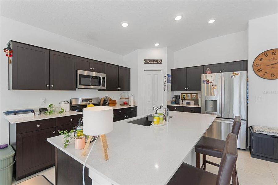 Furnished interior view inside a new home in Lawson Dunes: Estate Collection, Haines City (Image 11).