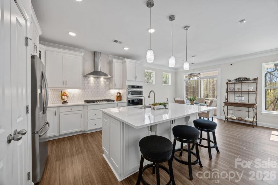 Furnished interior view inside a new home in Dogwood Grove, Statesville (Image 11).