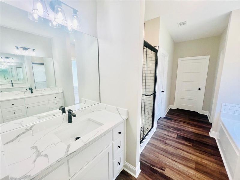 Furnished interior view inside a new home in , Taylorsville (Image 9).