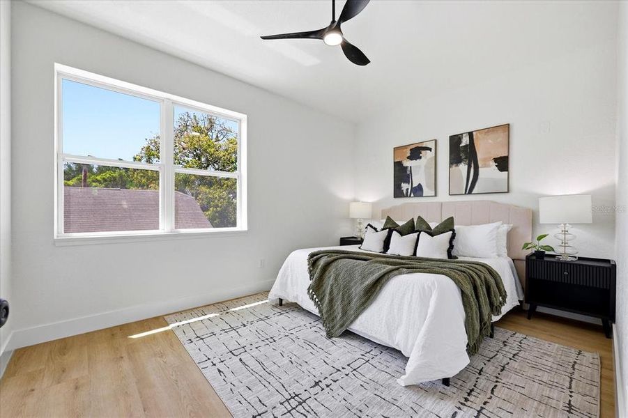 Furnished interior view inside a new home in , St. Petersburg (Image 34).