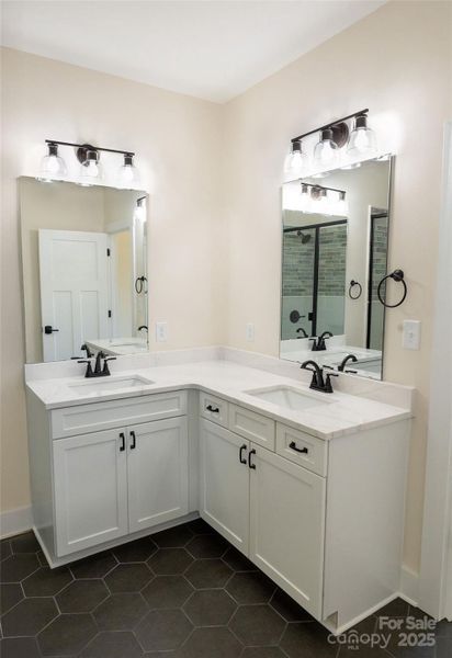 Furnished interior view inside a new home in , Statesville (Image 7).