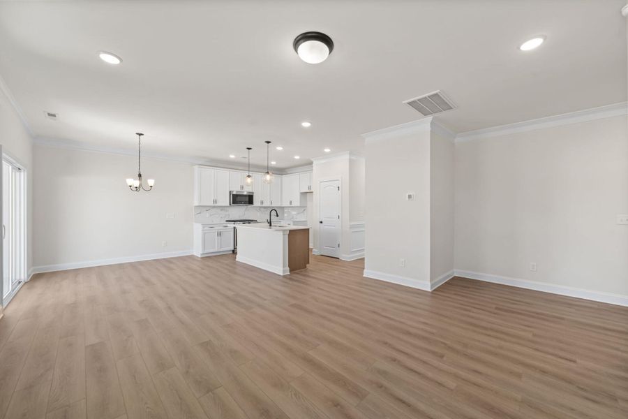 Spacious, unfurnished interior of a new home in Monterra, Kernersville (Image 27).