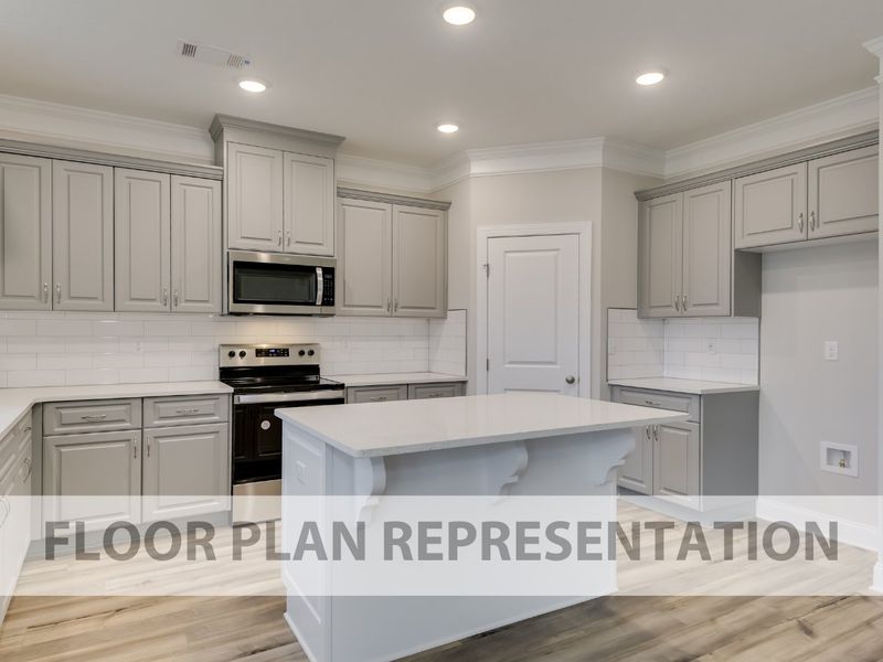 Kitchen Floorplan Representation Photo | The Fairport II Plan