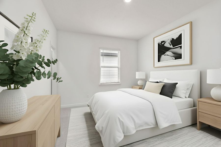 Furnished interior view inside a new home in Skyview, Belton (Image 11).