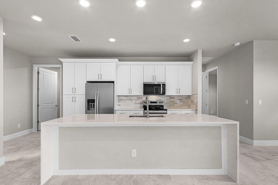 Furnished interior view inside a new home in , Labelle (Image 10).