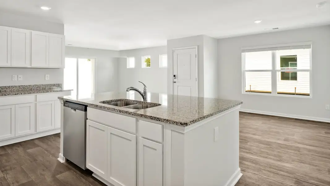 Furnished interior view inside a new home in Indigo Preserve Townhomes, Leland (Image 7).